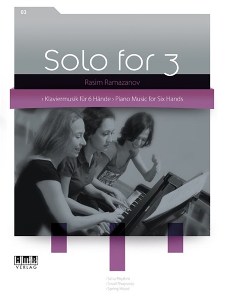 Solo for 3 (Heft 3) für Klaviermusik für 6 Hände