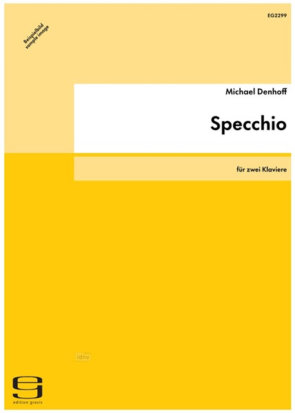 Specchio für zwei Klaviere op. 53 (1988)