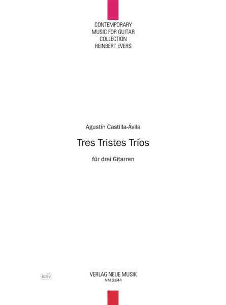 Tres Tristes Trios für drei Gitarren