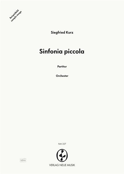 Sinfonia piccola für Orchester op. 24