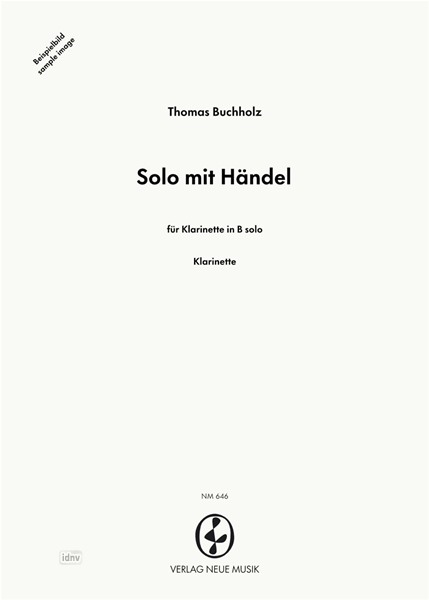 Solo mit Händel für Klarinette in B solo (1994)