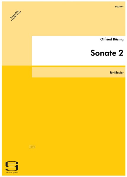 Sonate 2 für Klavier (2005)