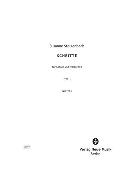 Schritte für Sopran und Violoncello (2011)