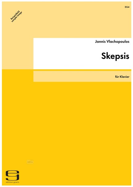 Skepsis für Klavier (1977)