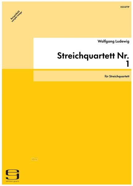 Streichquartett Nr. 1 für Streichquartett (1951)