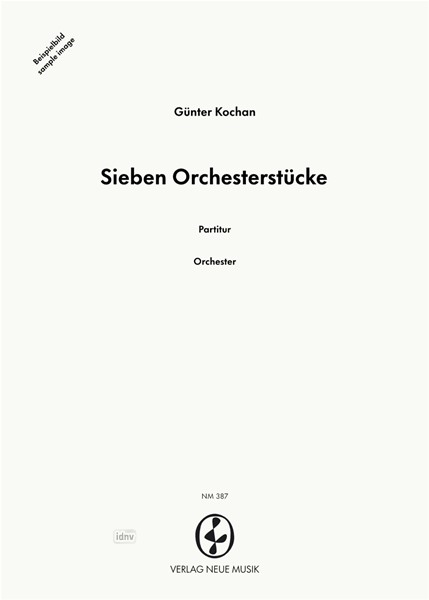 Sieben Orchesterstücke für Orchester (1976/77)