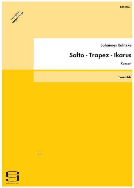 Salto - Trapez - Ikarus für Ensemble (1990)