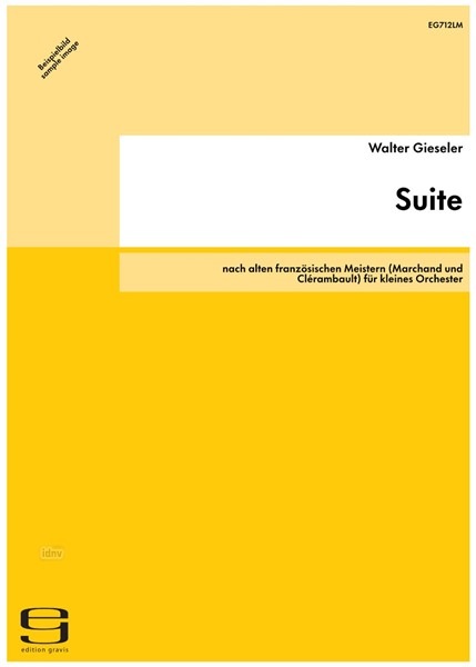 Suite für kleines Orchester (1969)