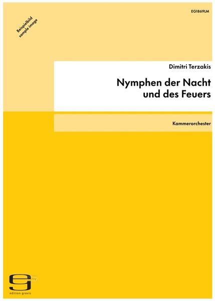 Nymphen der Nacht und des Feuers für Kammerorchester (2010)