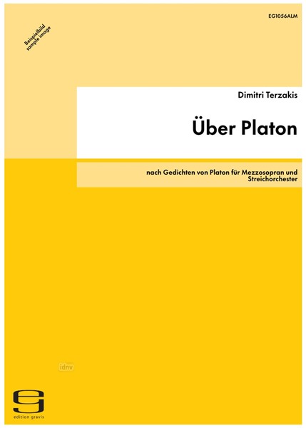 Über Platon für Mezzosopran und Streichorchester (2007/2008)