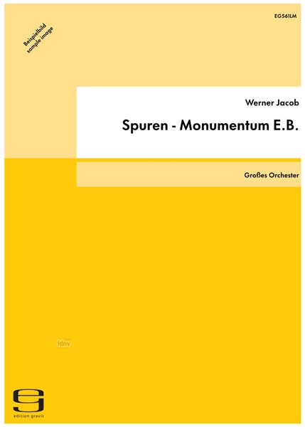 Spuren - Monumentum E.B. für großes Orchester (1997)