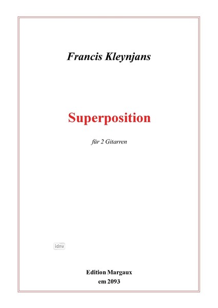 Superposition für 2 Gitarren op. 186