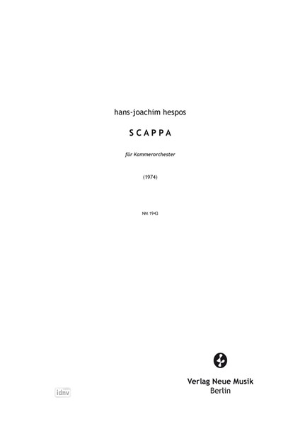 scappa für Ensemble (1974)